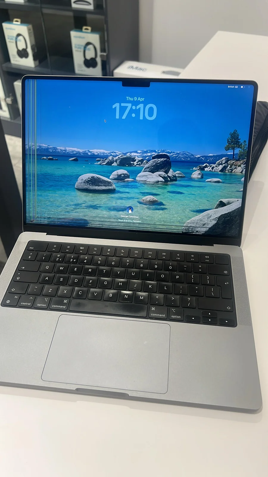 MacBook configured for training and onboarding