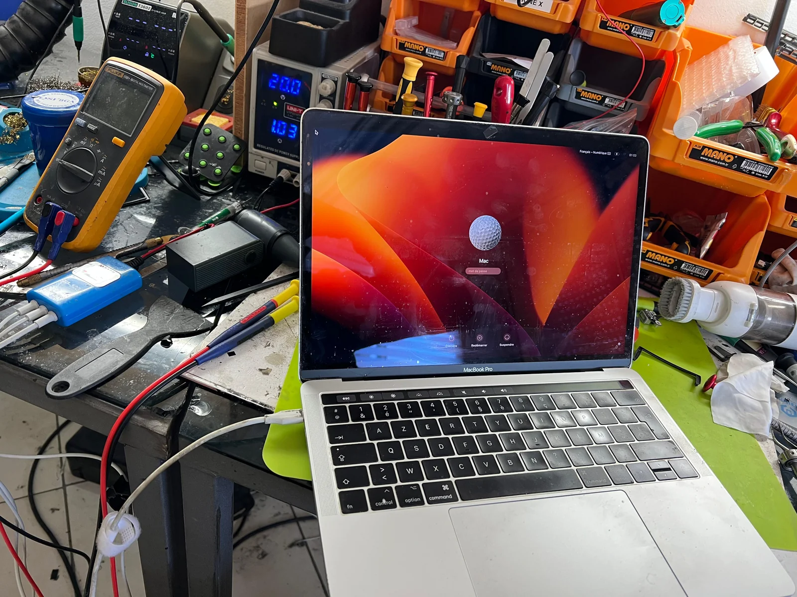 MacBook en diagnostic et réparation à Marrakech